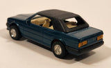 Unknown Brand BMW 325i Green Pull Back Die Cast Toy Car Vehicle with Opening Doors