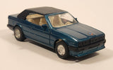 Unknown Brand BMW 325i Green Pull Back Die Cast Toy Car Vehicle with Opening Doors