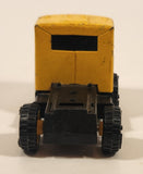 Vintage Buddy L Construction Semi Truck Yellow Pressed Steel Die Cast Toy Car Vehicle