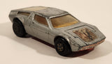 Vintage 1975 Lesney Matchbox Speed Kings K-56 Maserati Bora Silver Die Cast Toy Car Vehicle with Opening Hood