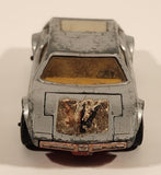 Vintage 1975 Lesney Matchbox Speed Kings K-56 Maserati Bora Silver Die Cast Toy Car Vehicle with Opening Hood