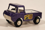 Vintage 1969 Tootsie Toy Wheelie Wagon Pickup Truck Purple Die Cast Toy Car Vehicle