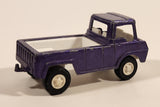 Vintage 1969 Tootsie Toy Wheelie Wagon Pickup Truck Purple Die Cast Toy Car Vehicle