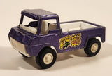 Vintage 1969 Tootsie Toy Wheelie Wagon Pickup Truck Purple Die Cast Toy Car Vehicle