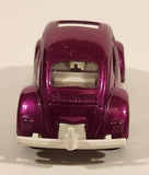 Vintage Tootsie Toy Stingin' Bug Volkswagen Beetle Magenta Purple Die Cast Toy Car Vehicle