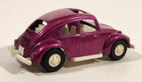 Vintage Tootsie Toy Stingin' Bug Volkswagen Beetle Magenta Purple Die Cast Toy Car Vehicle