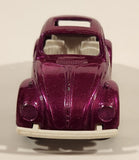 Vintage Tootsie Toy Stingin' Bug Volkswagen Beetle Magenta Purple Die Cast Toy Car Vehicle