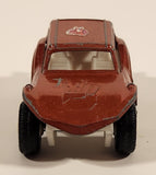 Vintage Tootsie Toy Dune Buggy Red Orange Die Cast Toy Car Vehicle