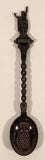 Vintage Hawaii King Kamehameha Pineapple EPNS Electroplated Nickel Silver Metal Spoon