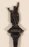 Vintage Hawaii King Kamehameha Pineapple EPNS Electroplated Nickel Silver Metal Spoon