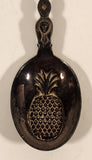 Vintage Hawaii King Kamehameha Pineapple EPNS Electroplated Nickel Silver Metal Spoon
