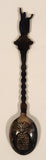 Vintage Hawaii King Kamehameha Pineapple EPNS Electroplated Nickel Silver Metal Spoon