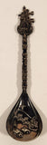 Vintage 1974 Christmas EPNS Electroplated Nickel Silver Metal Spoon