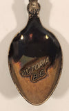 Vintage Victoria B.C. Butchart Gardens EPNS Electroplated Nickel Silver Metal Spoon