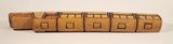 Calea Ferată din Moldova CFM Train 13 1/2" Hand Carved Wood Toy