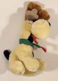 1990 McDonald's M-B Sales Paws Garfield Odie Reindeer 9 1/2" Tall Toy Plush Stuffed Character