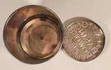 Antique Magic Baking Powder Pure Wholesome 7 1/4" Tall Tin Metal Can
