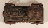 Vintage 1974 Banthrico Fire Truck Steam Engine Train Locomotive Copper Coin Bank