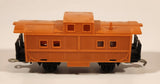 Vintage Nomura Japan Cupola Caboose Orange Plastic Toy Train Car Vehicle