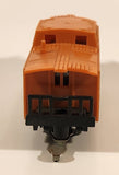 Vintage Nomura Japan Cupola Caboose Orange Plastic Toy Train Car Vehicle