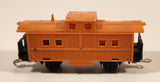 Vintage Nomura Japan Cupola Caboose Orange Plastic Toy Train Car Vehicle