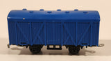 Vintage Nomura Japan Blue Box Car Plastic Toy Train Car Vehicle