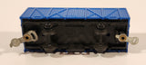 Vintage Nomura Japan Blue Box Car Plastic Toy Train Car Vehicle