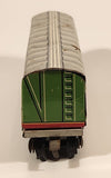 Vintage TN Nomura Japan Santa-Fe 1648 Refrigerated Box Car Green Tin Toy Train Car Vehicle