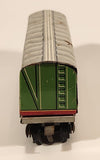 Vintage TN Nomura Japan Santa-Fe 1648 Refrigerated Box Car Green Tin Toy Train Car Vehicle