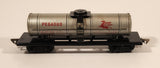 Vintage Sakai Mobil Gas Pegasus Oil Company Silver Oil Tanker Tin Toy Train Car Vehicle