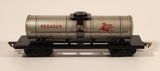 Vintage Sakai Mobil Gas Pegasus Oil Company Silver Oil Tanker Tin Toy Train Car Vehicle