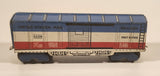 Vintage Straco Nomura Japan United States Mail Railway Post Office Box Car Red White Blue Tin Toy Train Car Vehicle
