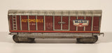 Vintage TN Nomura Japan Mobil Pegasus Automobile T-645 Brown Box Car Tin Toy Train Car Vehicle