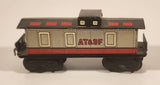 Vintage Straco Nomura Japan Atchison, Topeka and Santa Fe Railway AT&SF Caboose Tin Toy Train Car Vehicle