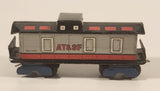 Vintage Straco Nomura Japan Atchison, Topeka and Santa Fe Railway AT&SF Caboose Tin Toy Train Car Vehicle