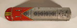 Vintage Distler Western Germany Santa Fe TD 1234 Train Engine Locomotive Red Silver Tin Toy Train Car Vehicle