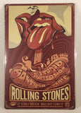The Rolling Stones It's Only Rock N' Roll But I Like It 3 Feb 2016 Estadio Nacional Santiago Chile 8" x 12" Tin Metal Sign New in Package