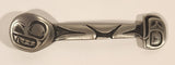 Vintage Francis Pollard Engraved Haida Aboriginal Totem Pole Pewter Metal Spoon