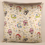 Doraemon Best Wish For You 16 x 16" Pillow Cushion