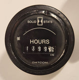 Vintage Datcon Instrument Company Solid State Hours Indicator Meter Usage Gauge Model # 876 IB 12/24 VDC Made in USA