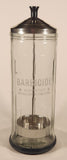 King Research Inc. Barbicide Disinfectant Fungicide & Virucide Glass Barber Tools Comb Jar with Lid