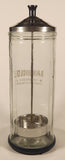 King Research Inc. Barbicide Disinfectant Fungicide & Virucide Glass Barber Tools Comb Jar with Lid