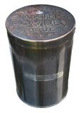 Antique Magic Baking Powder Pure Wholesome 7 1/4" Tall Tin Metal Can