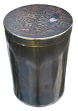 Antique Magic Baking Powder Pure Wholesome 7 1/4" Tall Tin Metal Can
