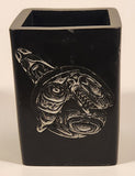 Nova Stone Atlantic Canada Aboriginal Native Orca Killer Whale Black Soapstone Pen Holder