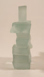 Aboriginal Native Indigenous Canadian Inuit Inukshuk 3" Frosted Glass Ornament