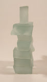Aboriginal Native Indigenous Canadian Inuit Inukshuk 3" Frosted Glass Ornament