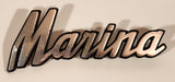 1970s Austin Morris Marina Metal Emblem Nameplate Badge Logo OEM