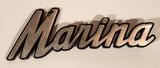 1970s Austin Morris Marina Metal Emblem Nameplate Badge Logo OEM