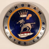 Vintage 1950s 1960s Sunbeam Alpine Rootes Group Metal Emblem Nameplate Badge Logo OEM